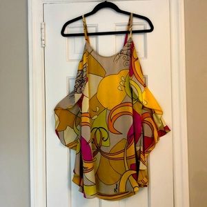 Pucci inspired 100% silk dress